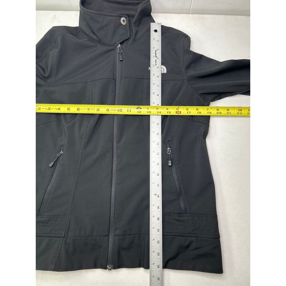 The North Face Women’s Full Zip Jacket Black TNF Apex Bionic Pockets Size L - Picture 4 of 5